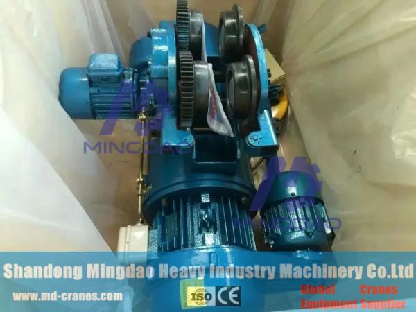 Quality High Quality MD1 Model Double Speed 10Ton Wire Rope Electric Hoist for sale