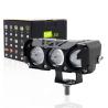 Buy cheap Three Eyeballs Motorcycle Spotlights LED Head Light Near Yellow Far White Auxiliary Light from wholesalers