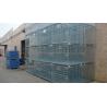 Buy cheap Forklift Operation Collapsible Wire Containers Stacked Height Under 4 Meter from wholesalers