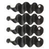 Buy cheap Thick Body Wave Weave Hair / Unprocessed Brazilian Body Wave No Shedding from wholesalers