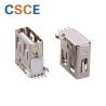 Buy cheap Side Insert USB Male Female Connector Short Body L 14mm White USB 2.0 AF Type from wholesalers
