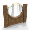 Buy cheap Handcrafted Custom Wrought Iron Balustrades Very Convenient To Clean For Home from wholesalers