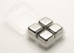 Ice Cube Silver Mirror Polishing Metal Wine Cooler 27MM