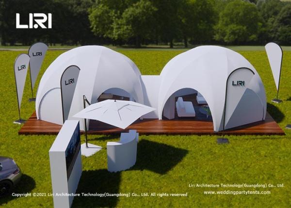 Buy cheap Outside Hexadome Event Wedding Dome Canopy Tents Custom from wholesalers