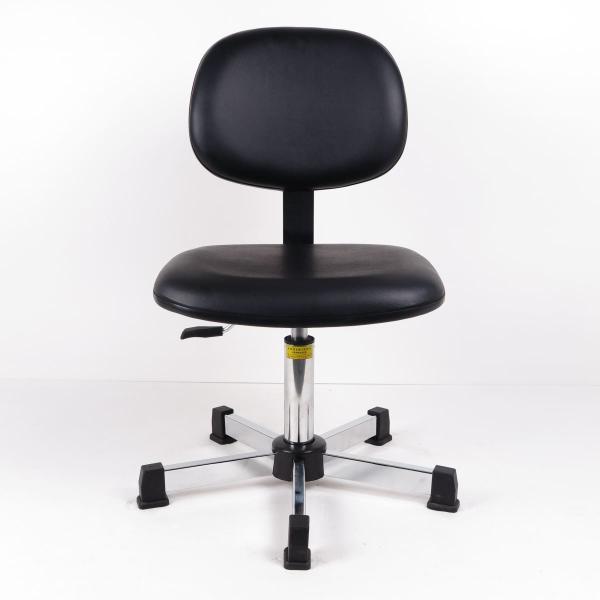 Buy cheap Economic Synthetic Leather ESD Safe Chairs Medium Seat Height , Anti Static Stool from wholesalers