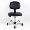 Buy cheap Black PU Leather Ergonomic ESD Chairs Clean Room Chair With Wheels Bench Height from wholesalers