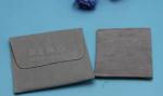Velvet Foldable Jewelry Envelope Pouches Label Logo Small Size For Packing