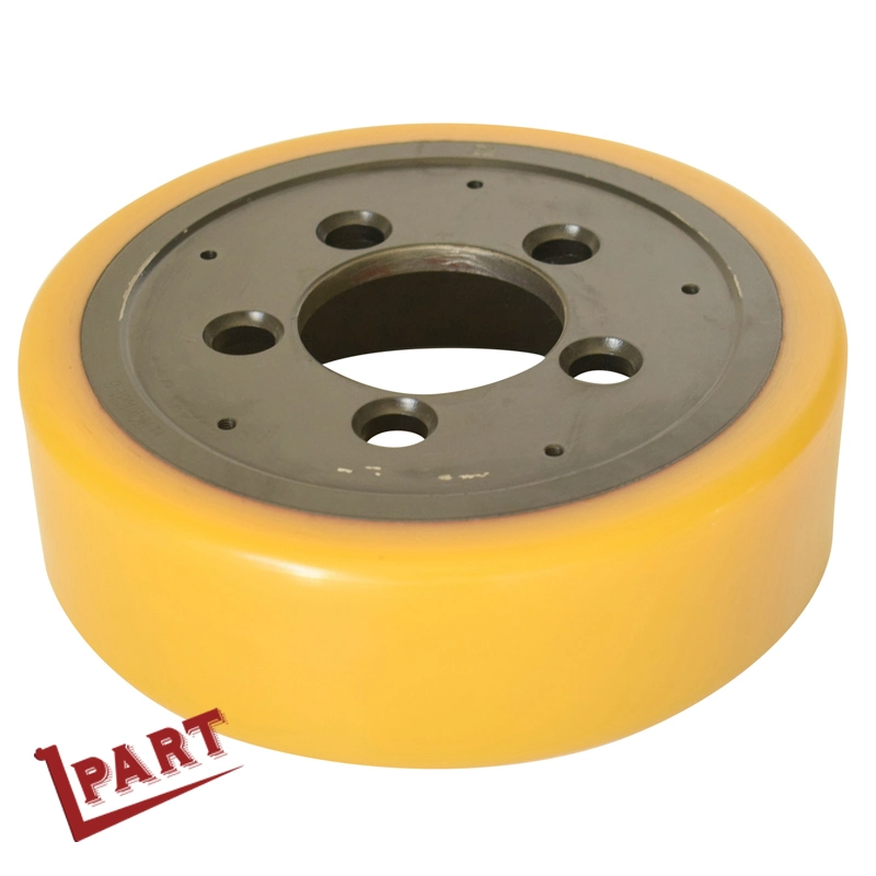 Electric Stacker Polyurethane Drive Wheel 248X75X82mm 5 Bolts