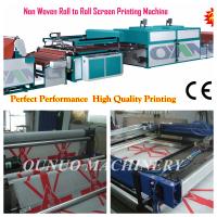 Buy cheap two color Non Woven Screen Printing Machine for nonwoven bags product