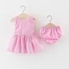 Buy cheap 80cm Polyester Summer Children'S Clothing Pink Dress Suit For Baby from wholesalers