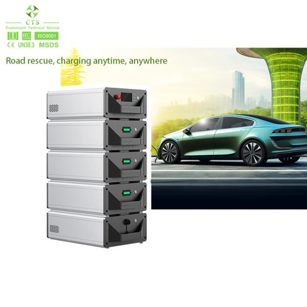 Buy cheap Commercial Car DC Fast Charging Station 40kW 60kW CCS2 Portable Charging Station from wholesalers