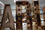 12mm Illuminated Channel Letter Signs Mathews card For Hotels / Facade