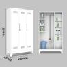 Buy cheap KD Structure cleaning Tools Storage Kitchen Lockers Shopping Mall Cleaning Cabinet from wholesalers