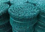 ISO9001 Double Loop Rebar Tie Wire Pvc Coated Bag Packing Baling 1.6mm