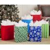 Buy cheap Customized Logo Merry Christmas Shopping Gift Packaging Twist Handle Kraft Paper Bag from wholesalers