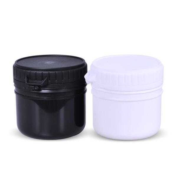 Buy cheap 200ml Capacity HDPE Plastic Jar for Storing Medicine Tablets Pills and Protein Powder from wholesalers
