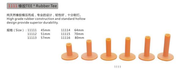 Buy cheap Rubber golf tees from wholesalers