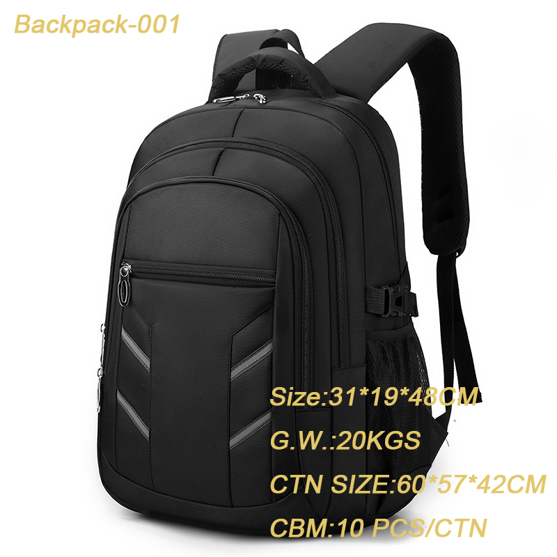 Custom Color Men Business Casual Laptop Backpacks Polyester Sport Bags OEM ODM