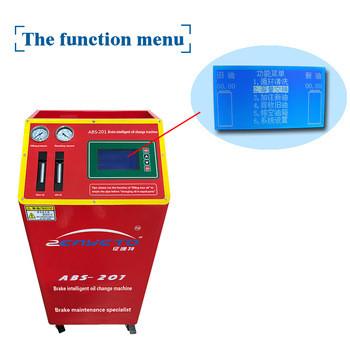 Buy cheap Car Brake Flush Machine / Oil Change Equipment Fluid Bleeding Red Color from wholesalers