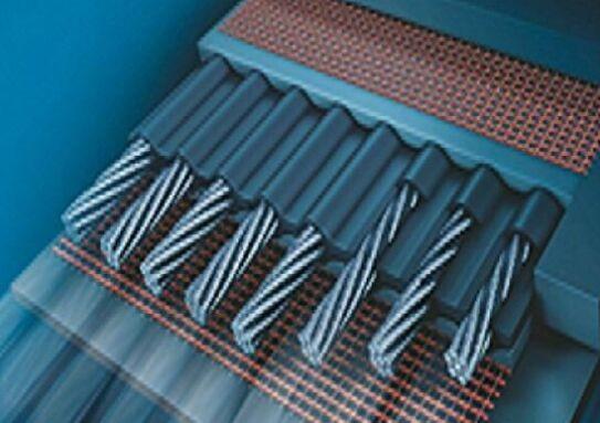 Buy cheap Customized Steel Cord Rubber Conveyor Belt With Superior Heat Resistance from wholesalers