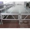 Buy cheap 4ft *4ft 6082 Aluminum Movable Stage Platform 18mm Thinkness Anti Slip And Fireproof Plywood For event on water from wholesalers