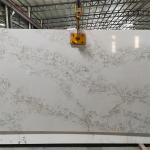 Fumigated Wooden Bundle Quartz Stone Slab Door To Door Available Color Copy