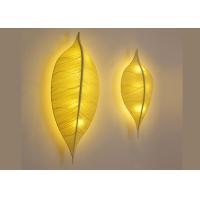 Buy cheap Creative Led Wall Decorative Lights Leaf Shaped Home Decor Wall Lights product