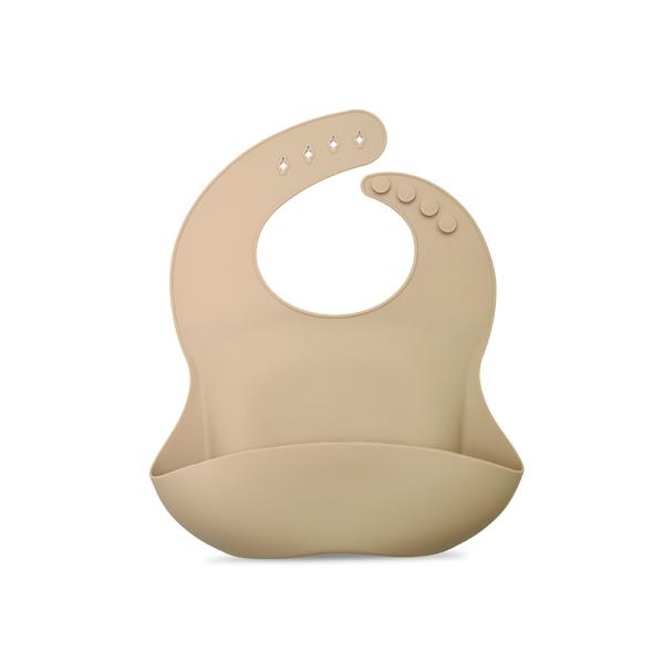 Buy cheap Pantone Color BPA Free Silicone Baby Bibs OEM Waterproof Adjustable from wholesalers