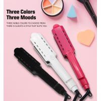 Buy cheap Wide AC110V PTC Heating Titanium Plate Hair Straightener For Natural Hair product