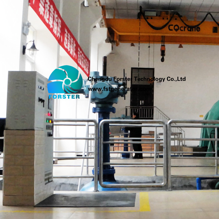 Customize 630Kw Francis Turbine Generator Stable In Operation 48-152m Design Head