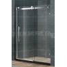 Buy cheap Frameless Sliding Glass Shower Doors Nano Tempered Clear / Frosted CE Certification from wholesalers