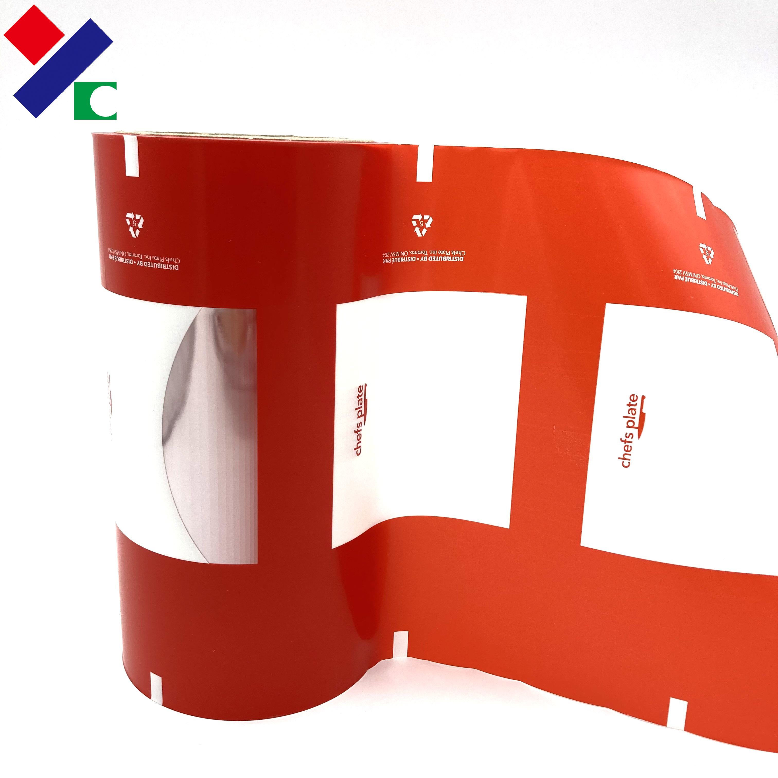 CMYK Wrap Film Roll Easy Tear Ice Pop Jelly Strip Stick Automatic Plastic Packing