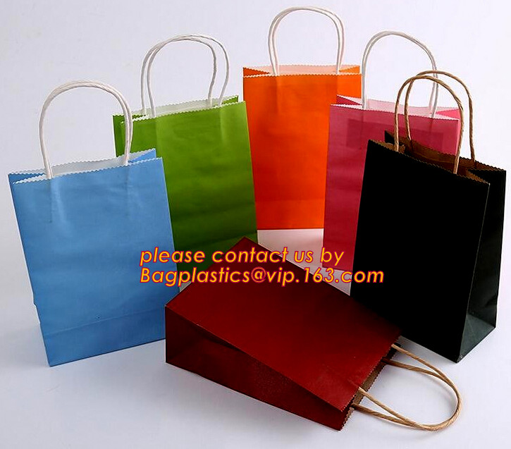 High-End Luxury Unprinted Cardboard Shopping Black Paper Carrier Bag with Rope Handle,Glossy cardboard luxury paper garm