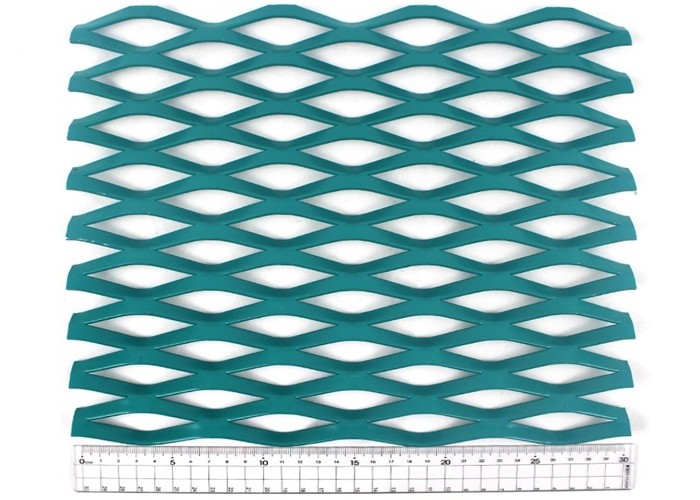 Stainless Steel Expanded Sheet Decorative Metal Mesh Cladding Wall Mesh