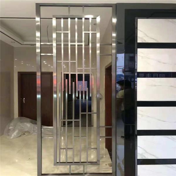 Buy cheap Stylish 304 316 Gold Stainless Steel Frame Storage Modern Furniture Screen from wholesalers