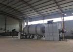 10 T/H Rotary Sand Dryer Drying Kiln With Wood Heat Rotary Drying System