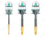 Retractable Blade Tip Laparoscopic Disposable Bladed Trocar with Sheath