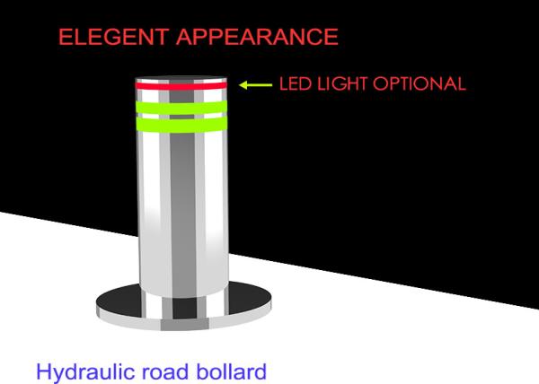 Buy cheap Electric Mechanical 304 STAINLESS STEEL Automatic Rising Bollards For Anti Terrorist from wholesalers