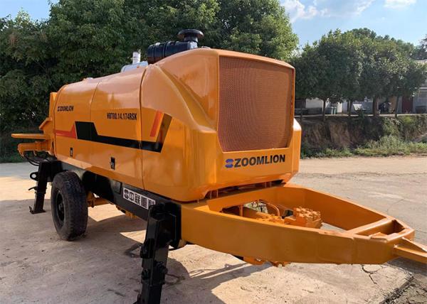 Buy cheap 14/8 MPa Zoomlion Renewed Cement Pump HBT8014174RSU Trailer Pump from wholesalers