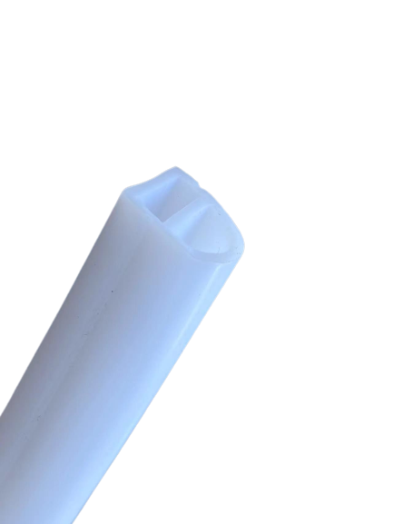 Transparent Sun Resistant D Shape Flexible Rubber Door Seal Silicone Profile for Oven