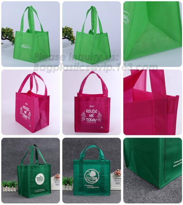 welcome fast delivery full color printing Elephant PET PP non woven bag for small quantity order, laminated pp non woven