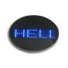 Buy cheap Scrolling Oval LED display panel mini name badge from wholesalers