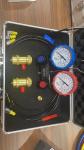 R744 Quick Coupler Car AC Manifold Gauge Set for Universal Car Fitment Air