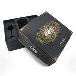 157gsm Art Paper Wine Glass Packaging Boxes , Wine Glasses Sweet Gift Boxes