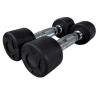 Buy cheap Wholesale Gym Fitness Weight Lifting Rubber Coated Round Dumbbell from wholesalers