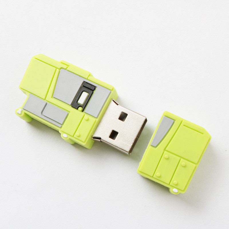 PVC Material Made By Customzied Shape USB Flash Drives 2.0 3.0 Metal Flash Type
