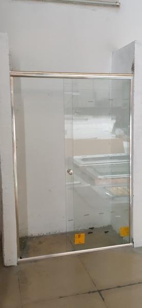 Buy cheap Line straight sliding door(One fix plus one sliding) from wholesalers