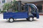 Low Noise 4 Wheels Electric Cargo Van Utility Cart With Stainless Steel Cargo