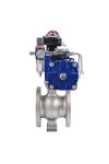 Single Acting Pneumatic Segment Ball Valve
