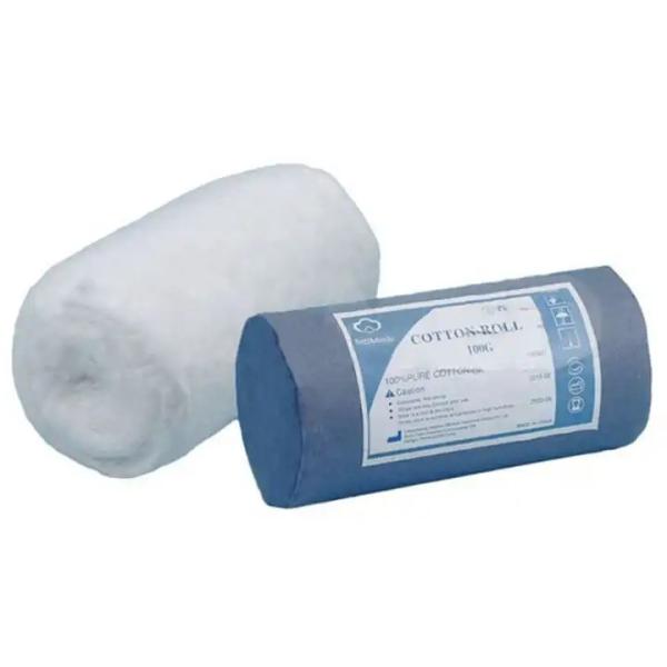 Buy cheap CE Medical Plain Cotton Roll White Absorbent Cotton Wool Rolls Surgical Sterile from wholesalers